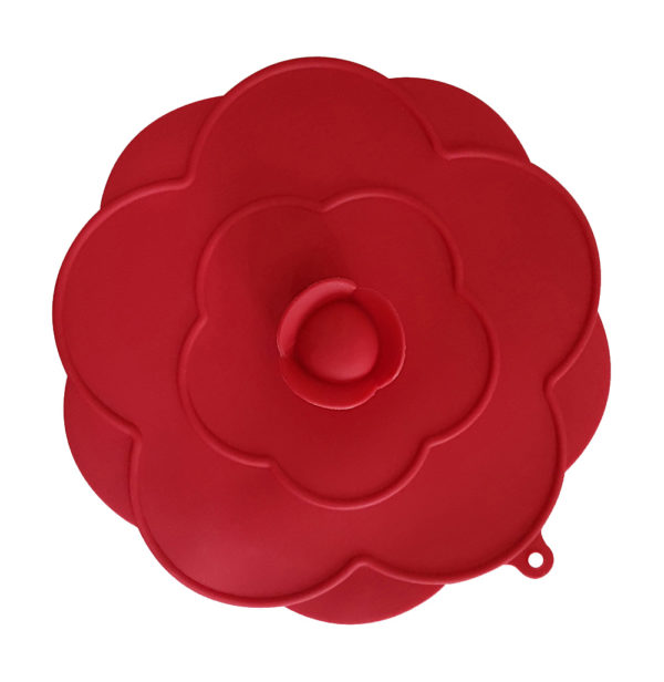 Large Silicone Lid Ø 29cm | Red