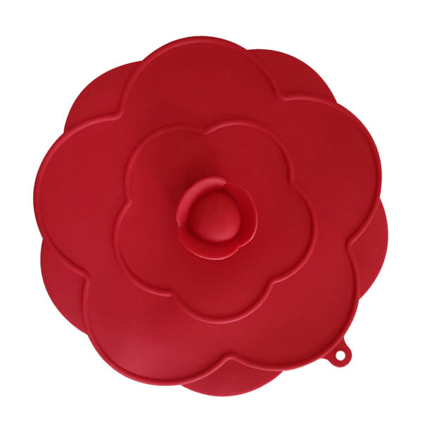 Grand Couvercle en silicone Ø 29cm | Rouge