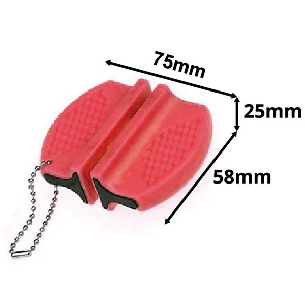 Mini Knife Sharpener | Red