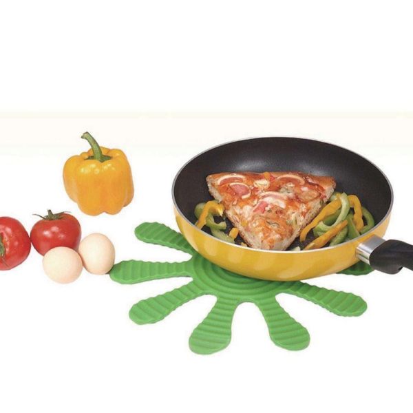 Silicone foldable fruit basket | Green