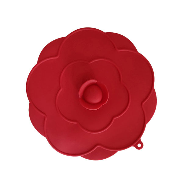 Medium Silicone Lid Ø 25cm – Red