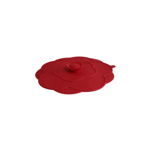 Petit Couvercle en silicone Ø 21cm | Rouge