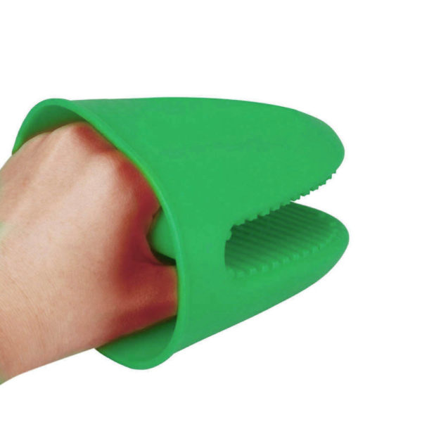 Medium silicone oven mitt | Dark green