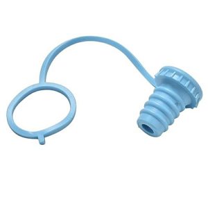 Anti-lost Silicone Bottle Stopper | Blue