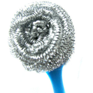 Funny steel wire cleaning brush | Pink