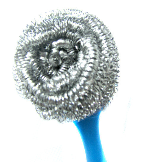 Funny steel wire cleaning brush | Blue