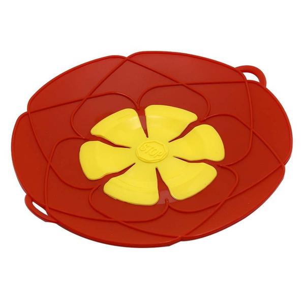 NentMent Lot De 6 Couvercles De Casserole En Silicone Résistant à La Chaleur Et Aux Déversements, Bouchon De Libération De Vapeur Pour Casseroles à Soupe, Gadgets De Cuisine (carotte, Poivre, Cuisse