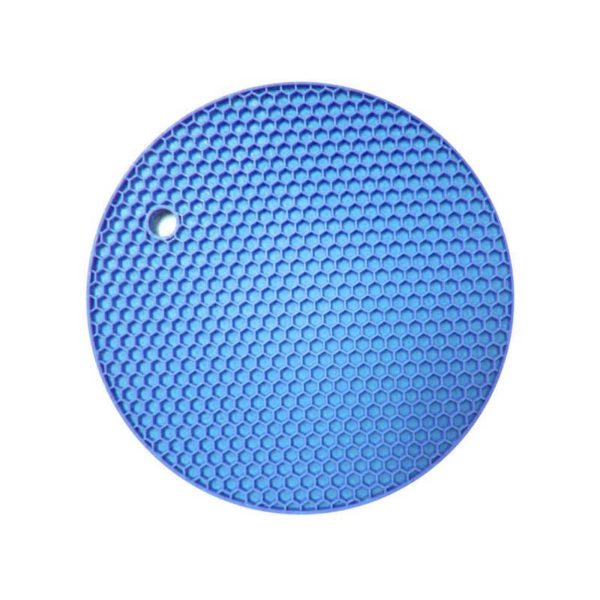 Dessous de plat multifonction en silicone | Bleu