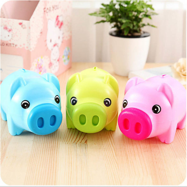 Cute piggy bank | Blue