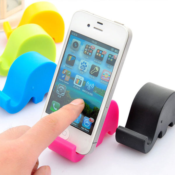 Cut phone stand | Black