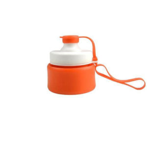 Bouteille compactable futée | Orange