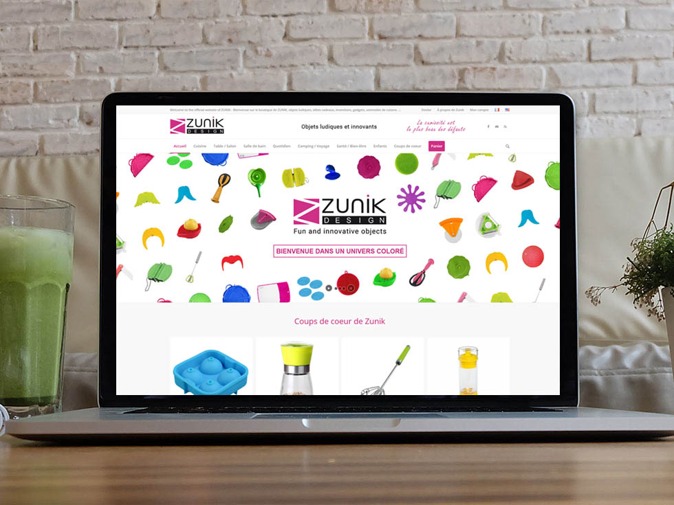 La nouvelle boutique en ligne de Zunik est en ligne