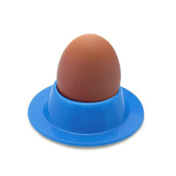 Coquetier ventouse en silicone | Bleu