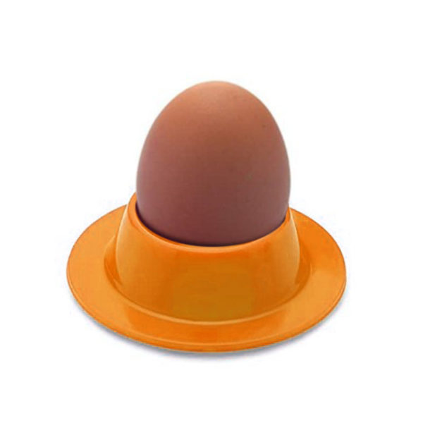 Coquetier ventouse en silicone | Orange