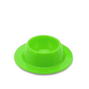 Coquetier ventouse en silicone | Vert