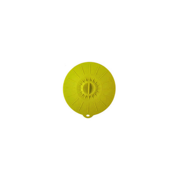 Mini couvercle en silicone Ø 10cm | Jaune