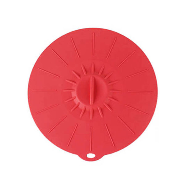 Large Silicone Lid Ø 26cm | Red