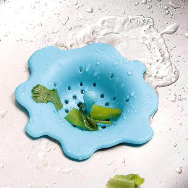 Colorful silicone sink filter | Blue