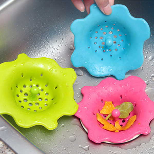 Colorful silicone sink filter | Green