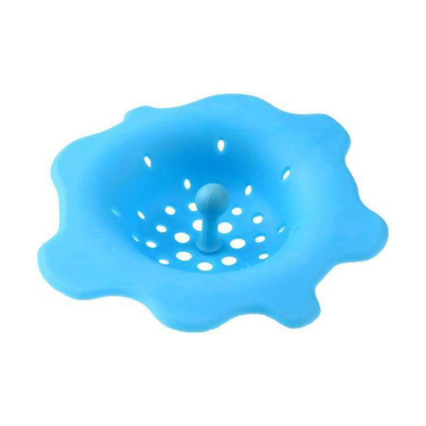 Filtre évier en silicone coloré | Bleu