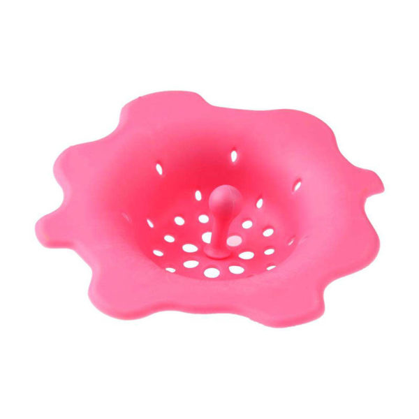 Filtre évier en silicone coloré | Rose