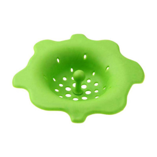 Colorful silicone sink filter | Green