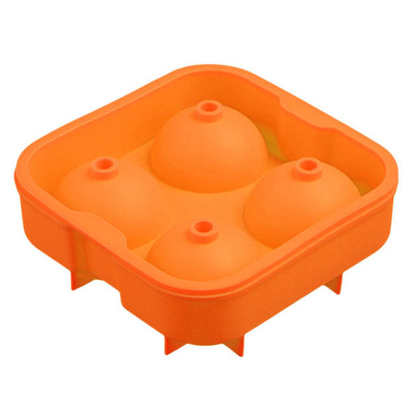 Moule boules de glace coloré | Orange