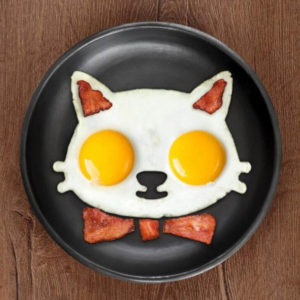 Silicone fried egg mold | Cat
