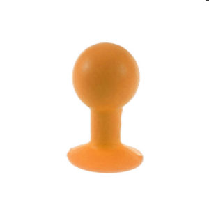 Pied en silicone pour téléphone | Orange