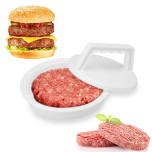 Hamburger meat press