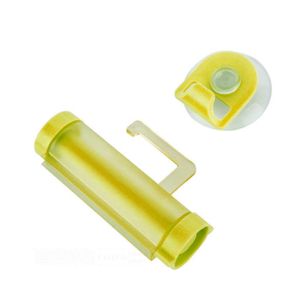 Rolling toothpaste squeezer | Yellow