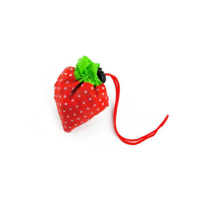Reusable foldable shopping bag Strawberry | Yellow