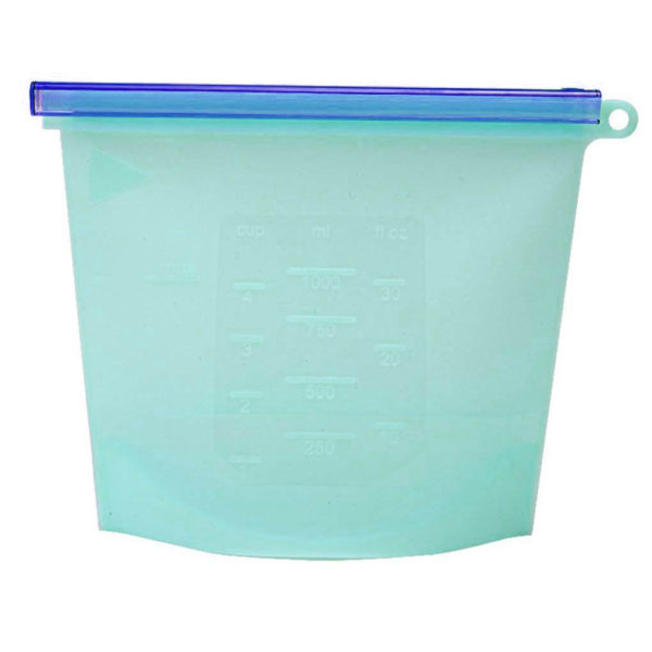 Sac de rangement durable en silicone | Bleu