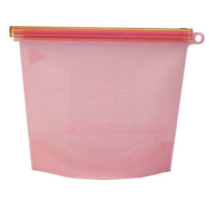 Durable Silicone Storage Bag | Red