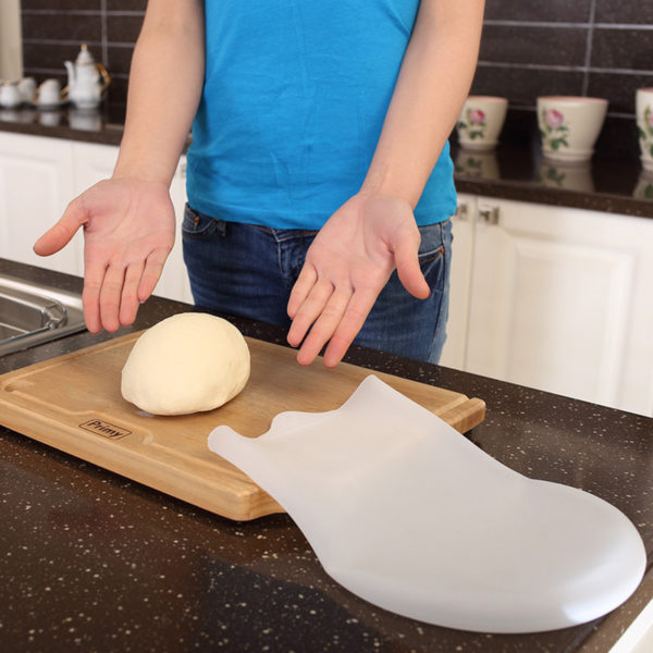 Sac de pâte à pétrir en silicone | Blanc