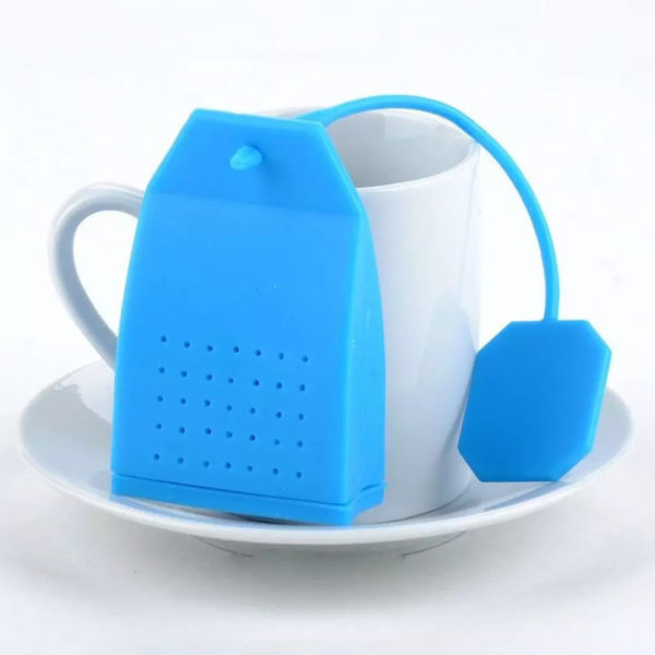 Silicone colorful tea bag | Blue