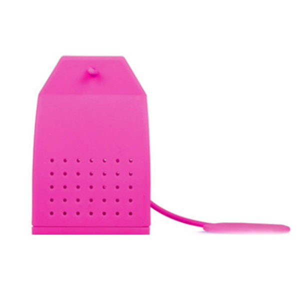 Silicone colorful tea bag | Pink