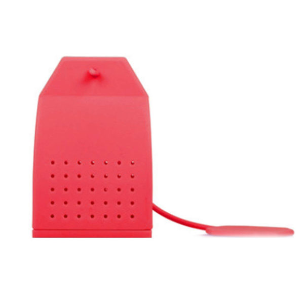 Silicone colorful tea bag | Red