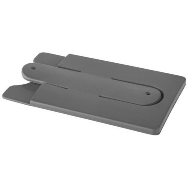 Silicone card U-shape phone holder | Grey