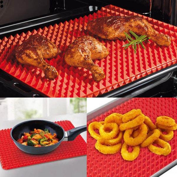 Smart Silicone Baking mat | Red