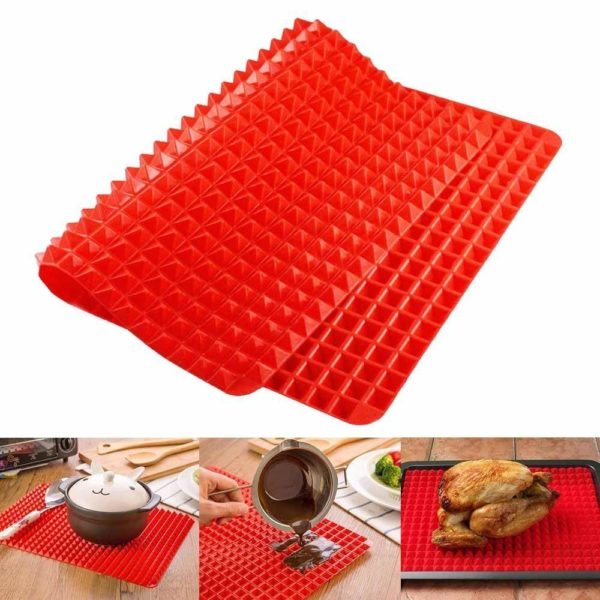 Smart Silicone Baking mat | Red