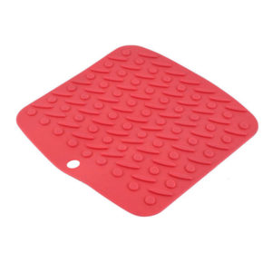 Tapis silicone multifonction | Rouge