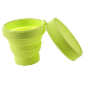 Tasse compactable de poche | Jaune