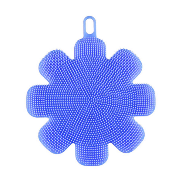 Magic silicone sponge Flower | Blue