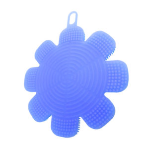 Magic silicone sponge Flower | Blue