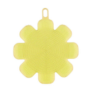 Magic silicone sponge Flower | Yellow