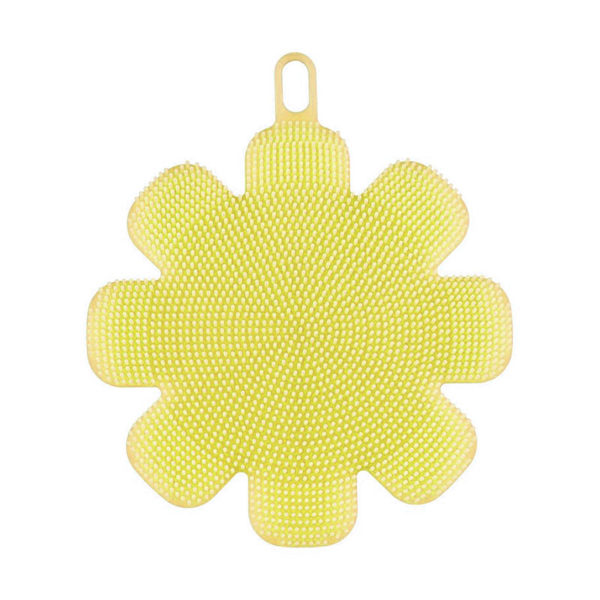 Magic silicone sponge Flower | Yellow