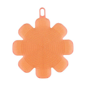 Magic silicone sponge Flower | Orange