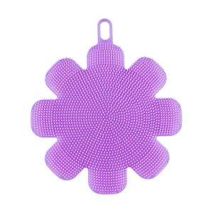 Magic silicone sponge Flower | Purple