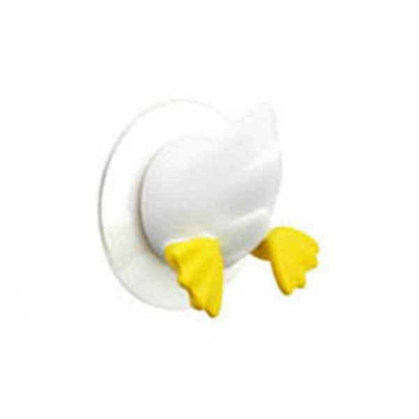 Funny suction hook | White